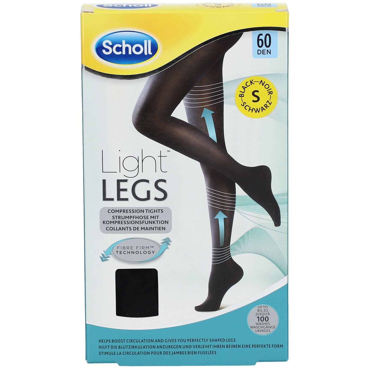 Scholl® Light Legs™ 60 DEN Noir Gr. S