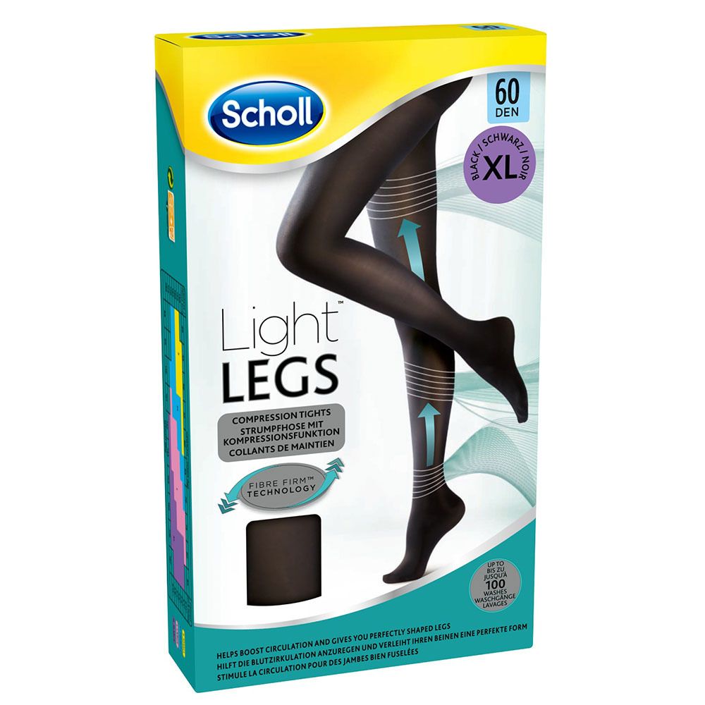Scholl® Light Legs™ 60 DEN Noir Gr. XL