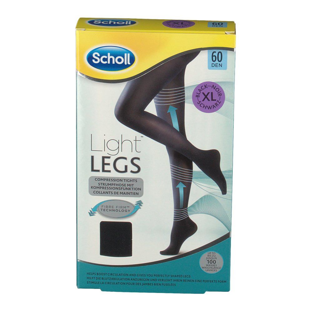 Scholl® Light Legs™ 60 DEN Noir Gr. XL
