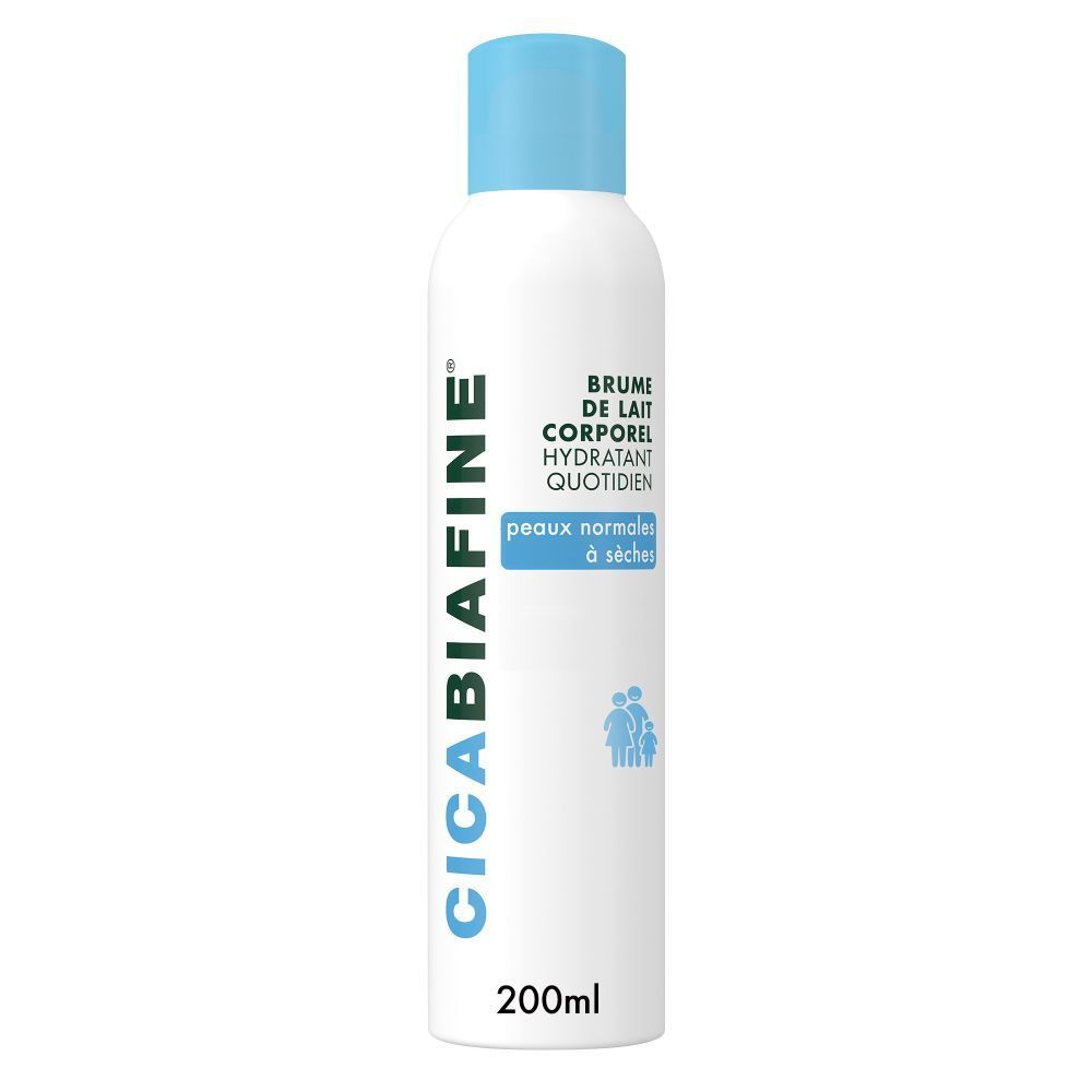 Cicabiafine Brume de lait corporel hydratant quotidien 200 ml