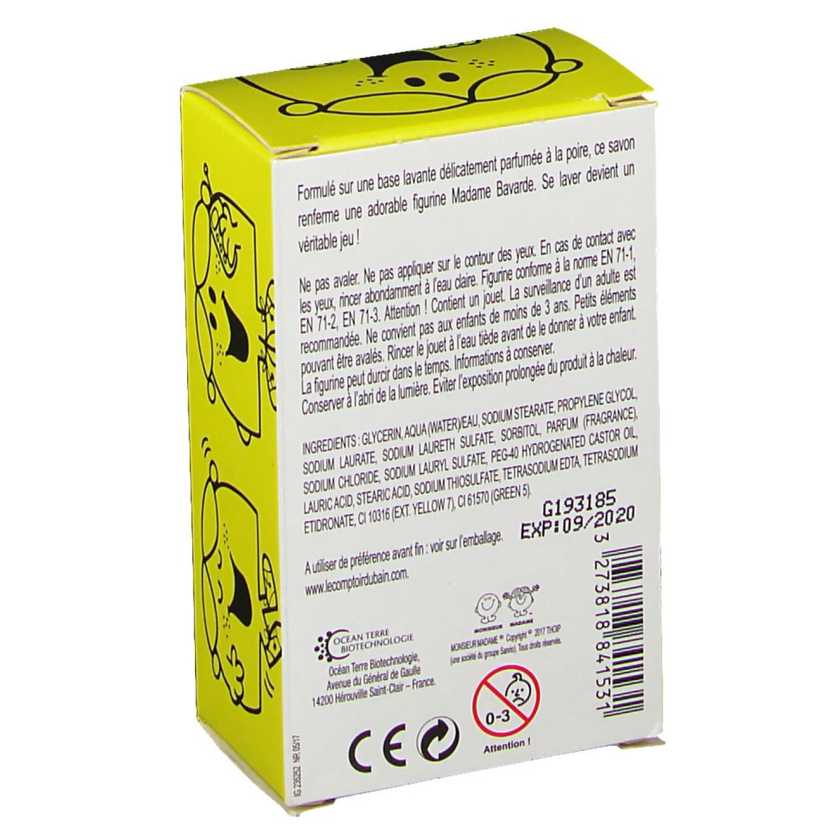 Le Comptoir du Bain Savon Madame Bavarde