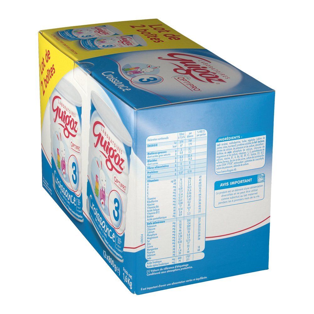 Guigoz® Croissance 3ème âge
