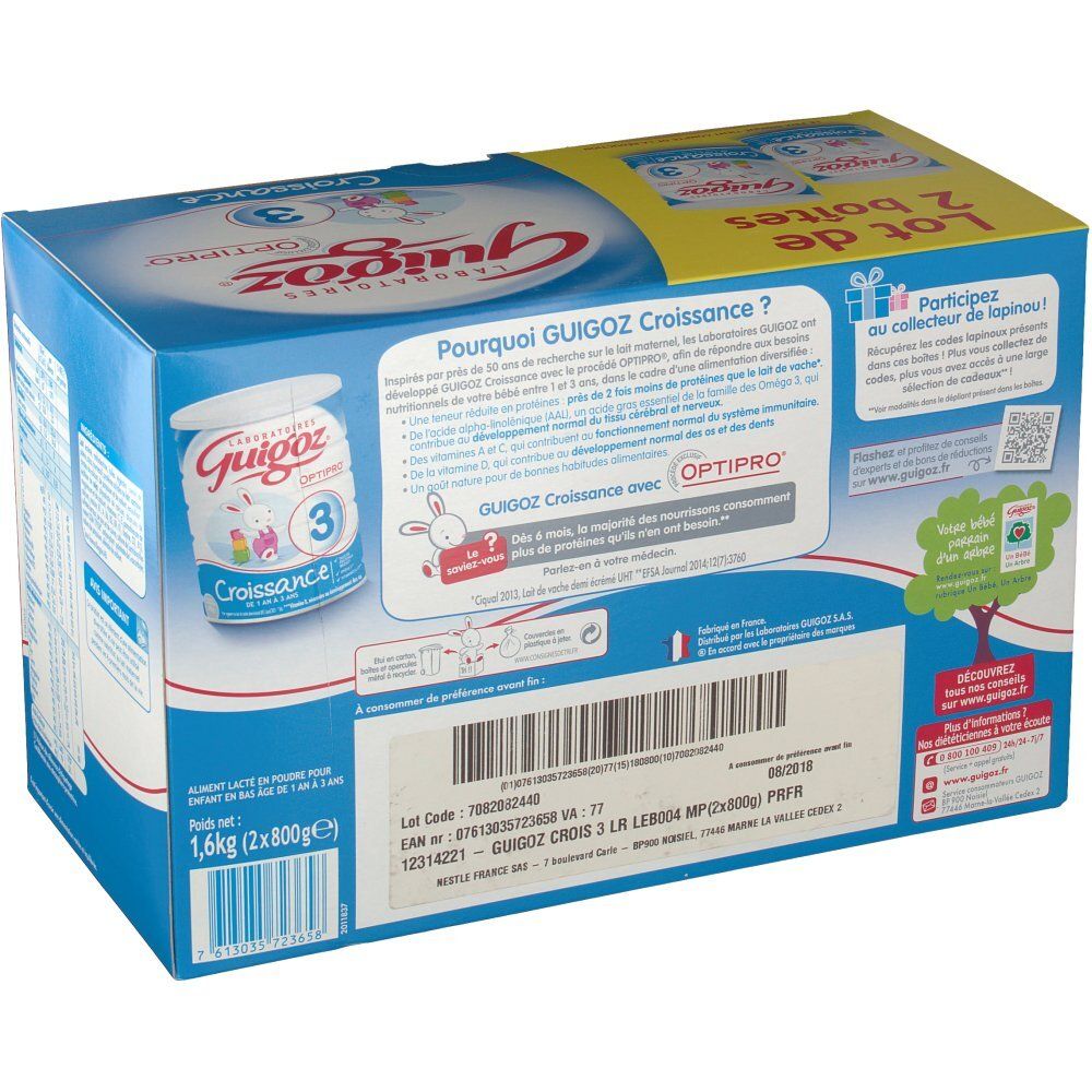 Guigoz® Croissance 3ème âge