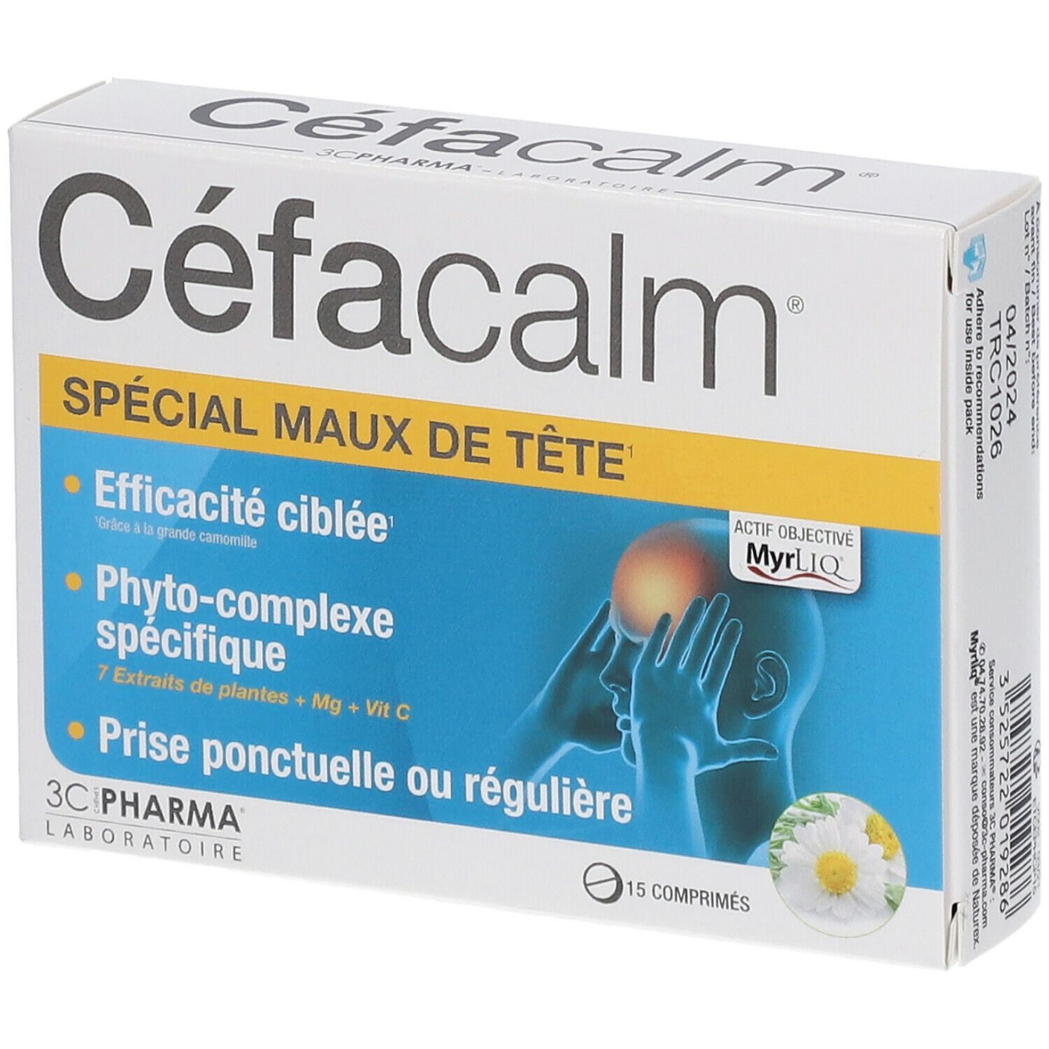 Les 3 Chênes® Céfacalm® Spécial maux de tête