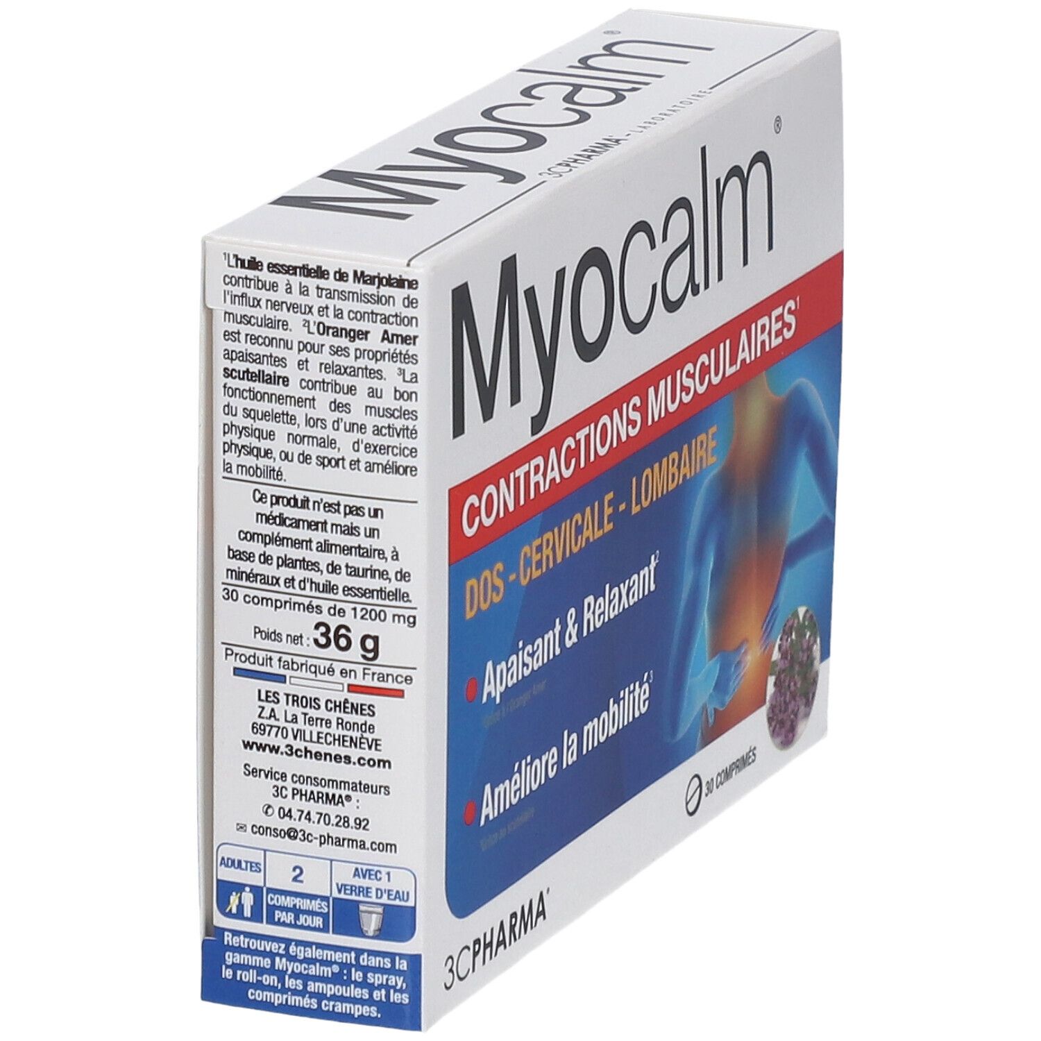Myocalm® Contractions musculaires