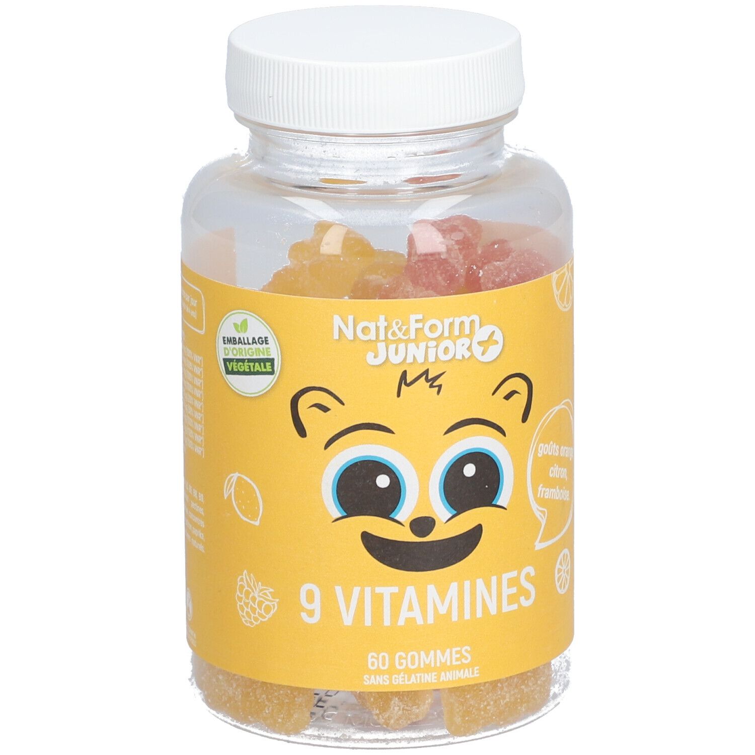 Nat & Form Ours + 9 vitamines