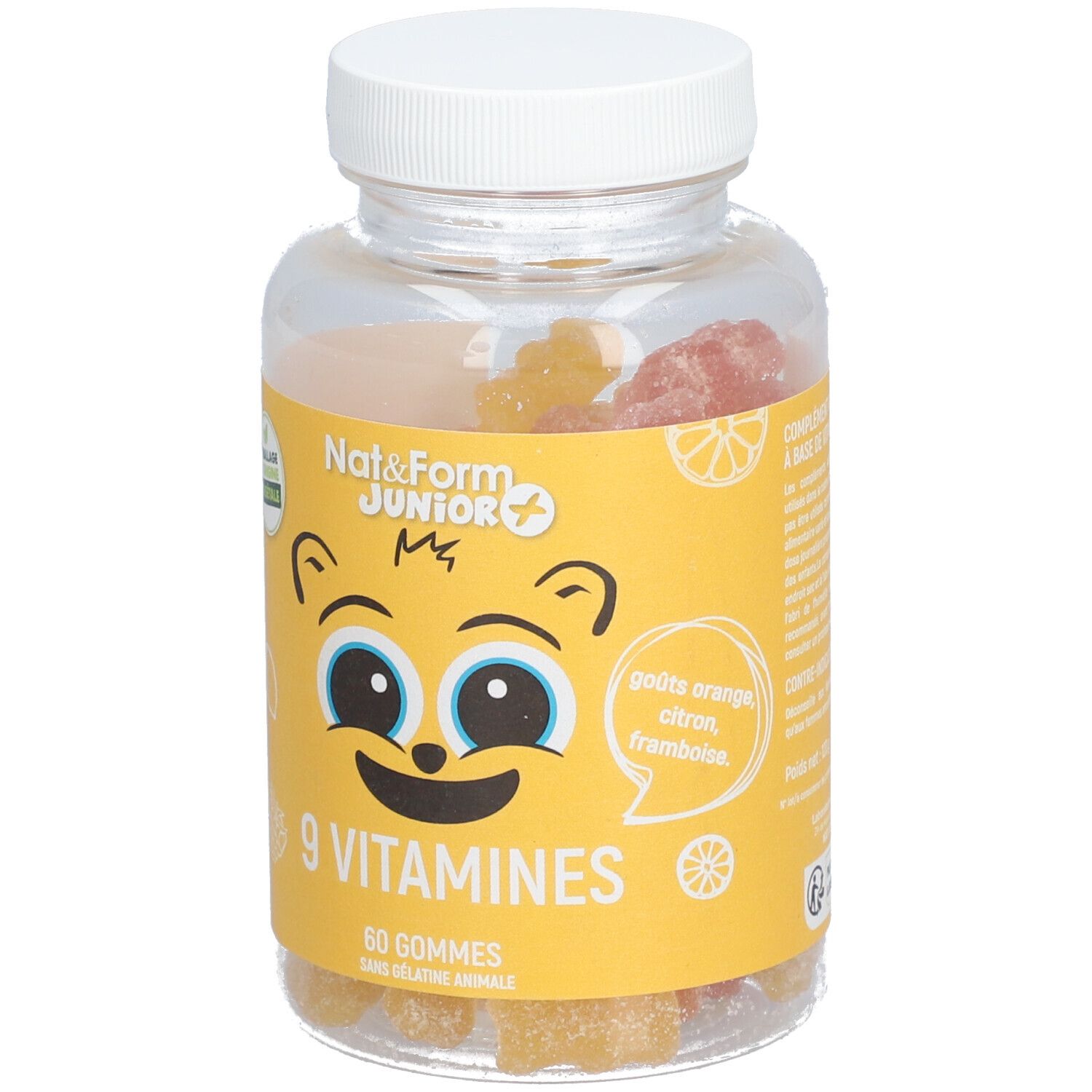 Nat & Form Ours + 9 vitamines