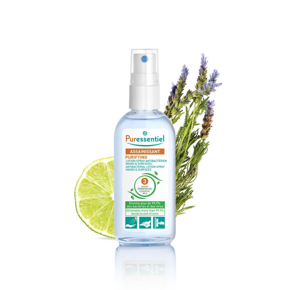 Puressentiel Assainissant Lotion spray antibactérien