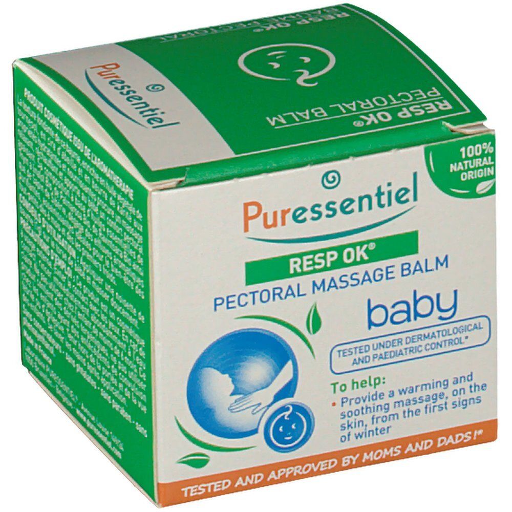 Puressentiel RESP OK® Baume de Massage pectoral bébé