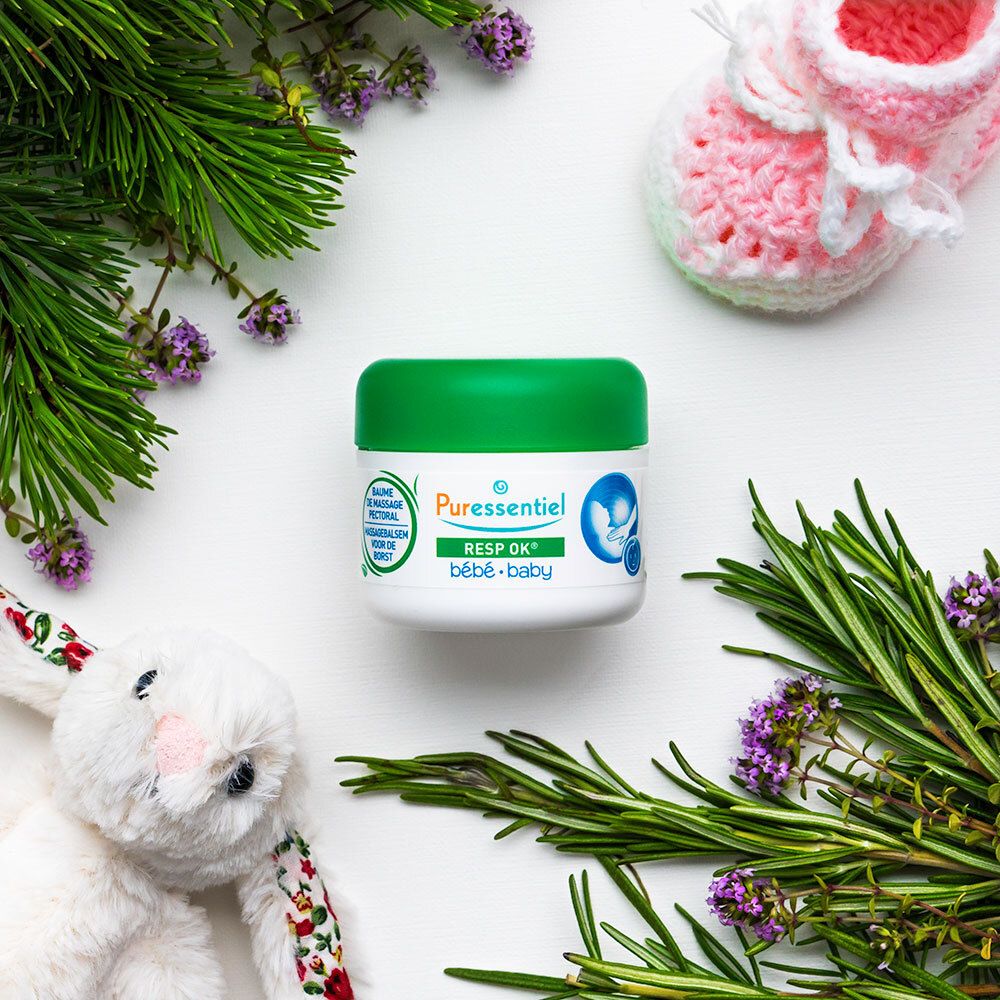 Puressentiel RESP OK® Baume de Massage pectoral bébé