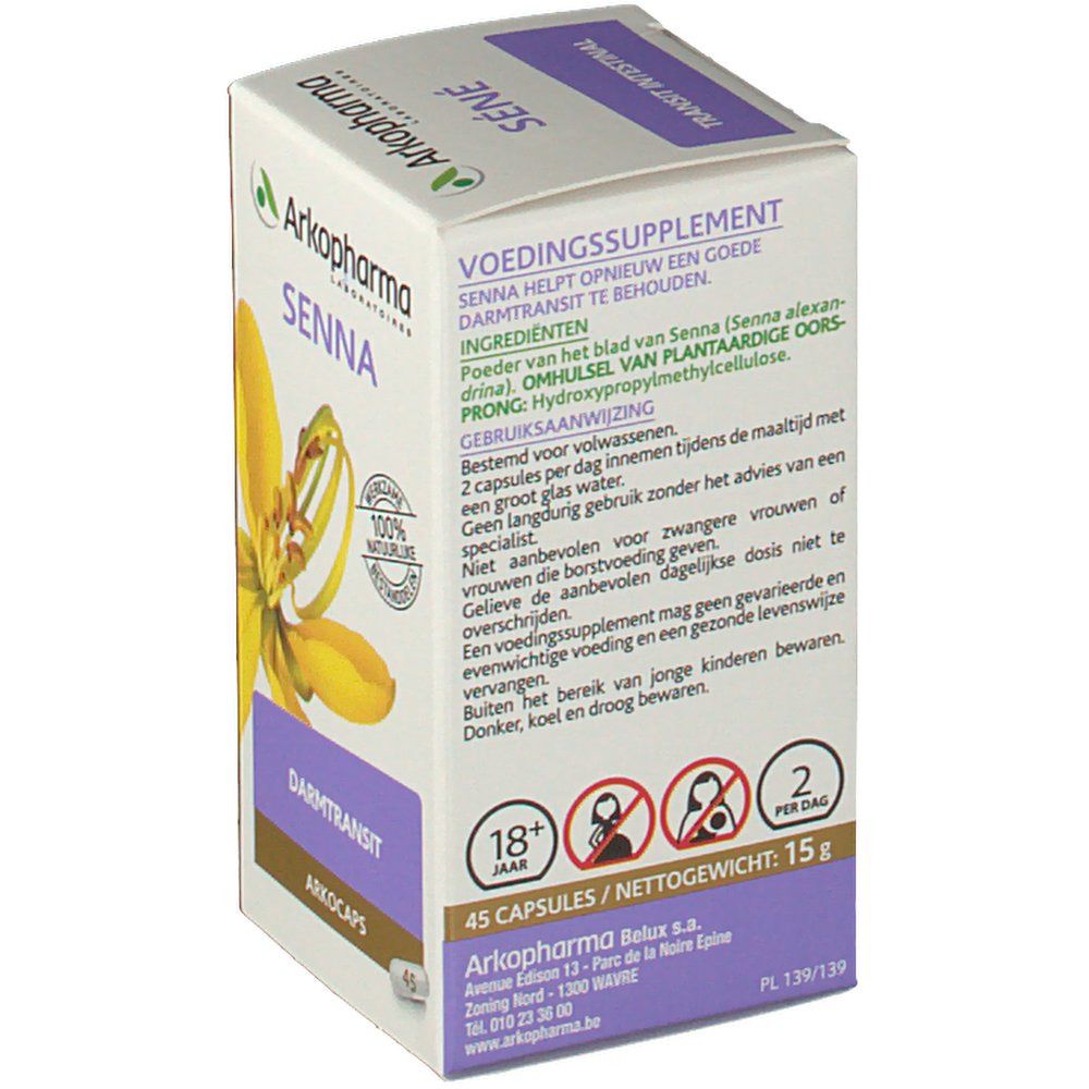 Arkopharma Arkogélules® Séné