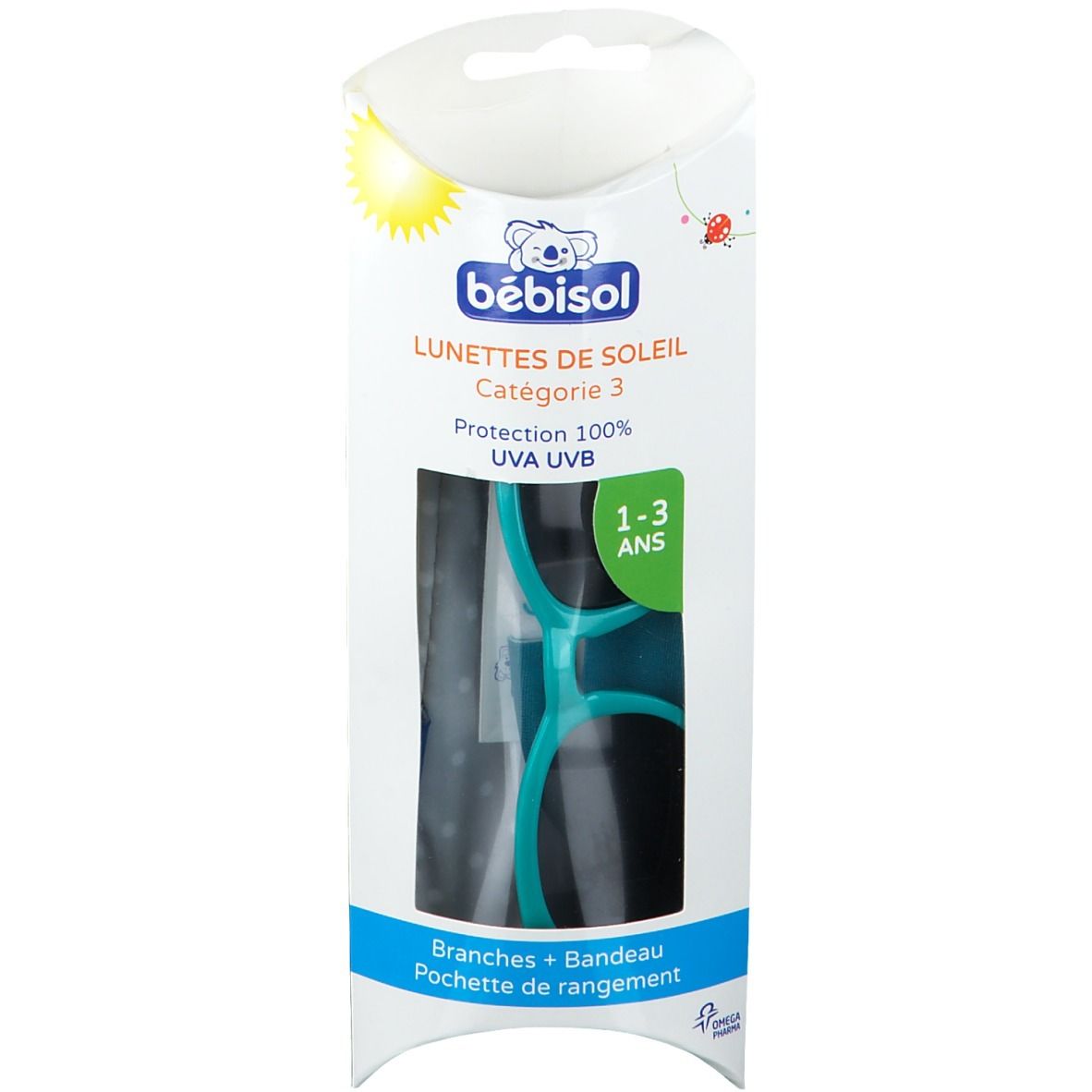 Bebisol Lunettes de soleil 1 - 3 ans (Couleur non sélectionnable)