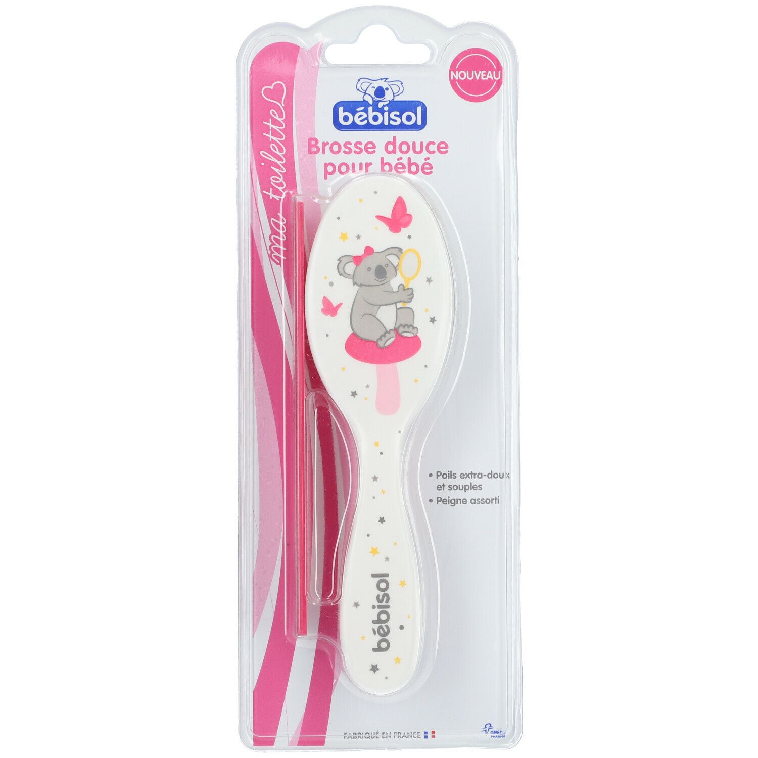 bébisol Brosse douce pour bébé (Couleur non sélectionnable)​