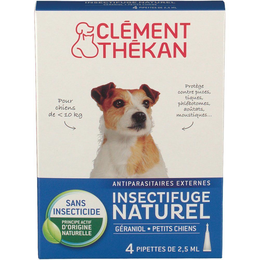 Clément Thékan Insectifuge Naturel petit Chiens