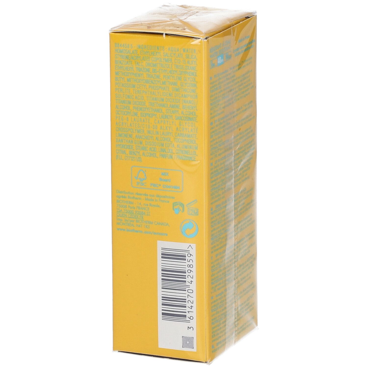 BIOTHERM Crème Solaire Dry Touch SPF 30