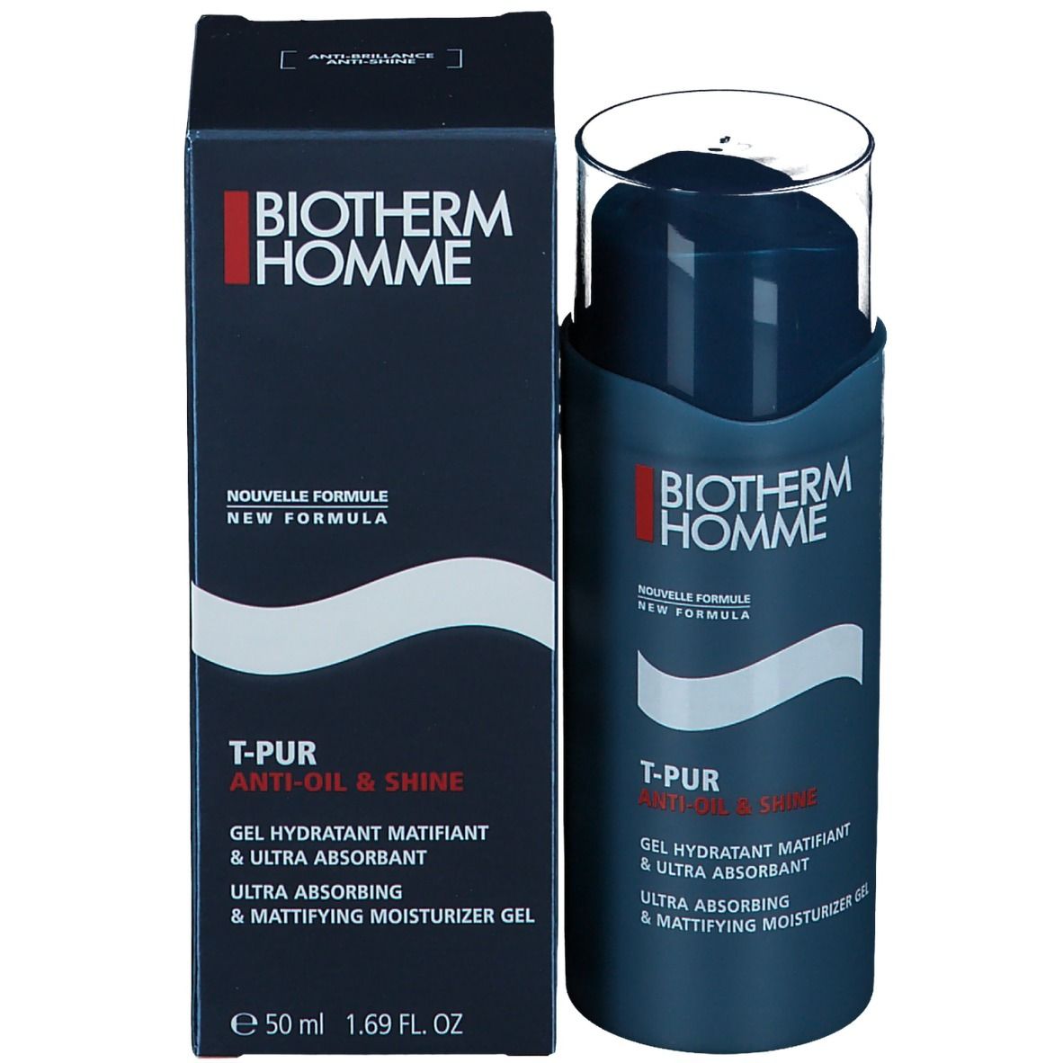 Biotherm HOMME T-PUR Anti-Oil & Wet Soin Hydratant