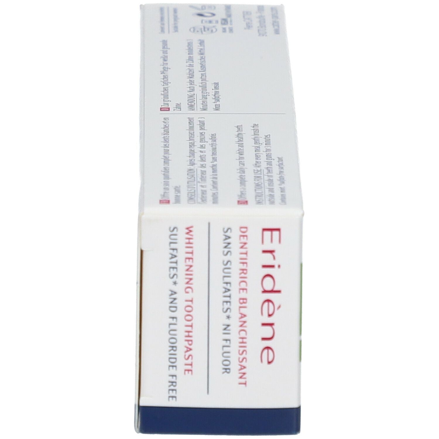 Cattier Eridène Dentifrice blanchissant sans sulfates ni fluor