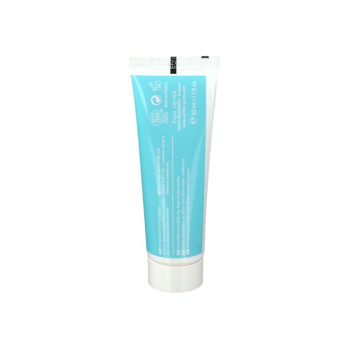Cattier Dentifrice 2 - 6 ans Goût Pastèque