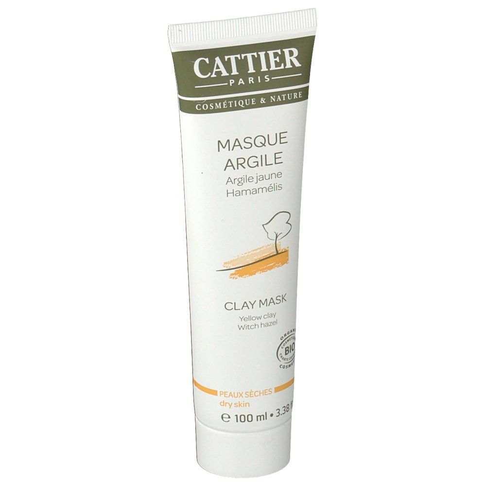Cattier Masque argile jaune