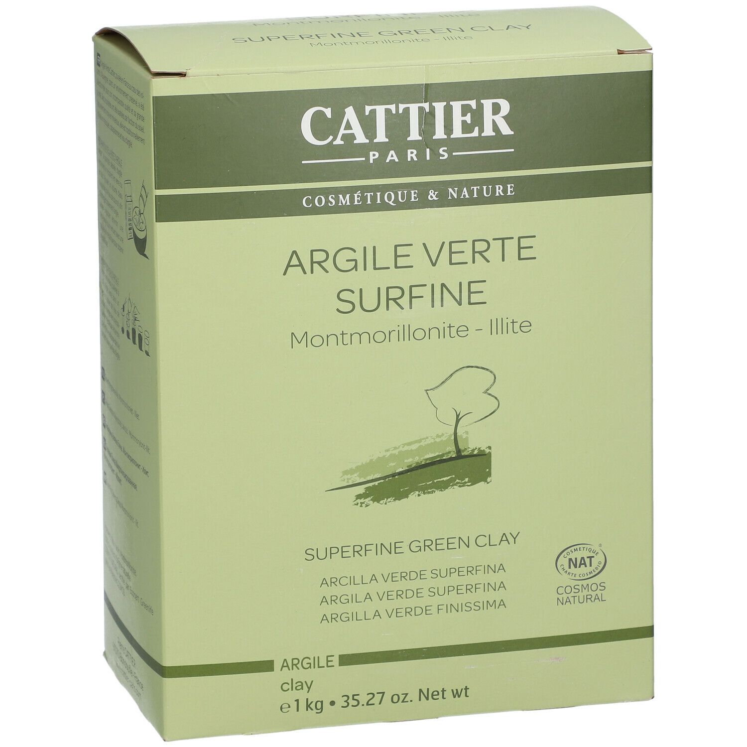 CATTIER Argile verte surfine < 77 microns