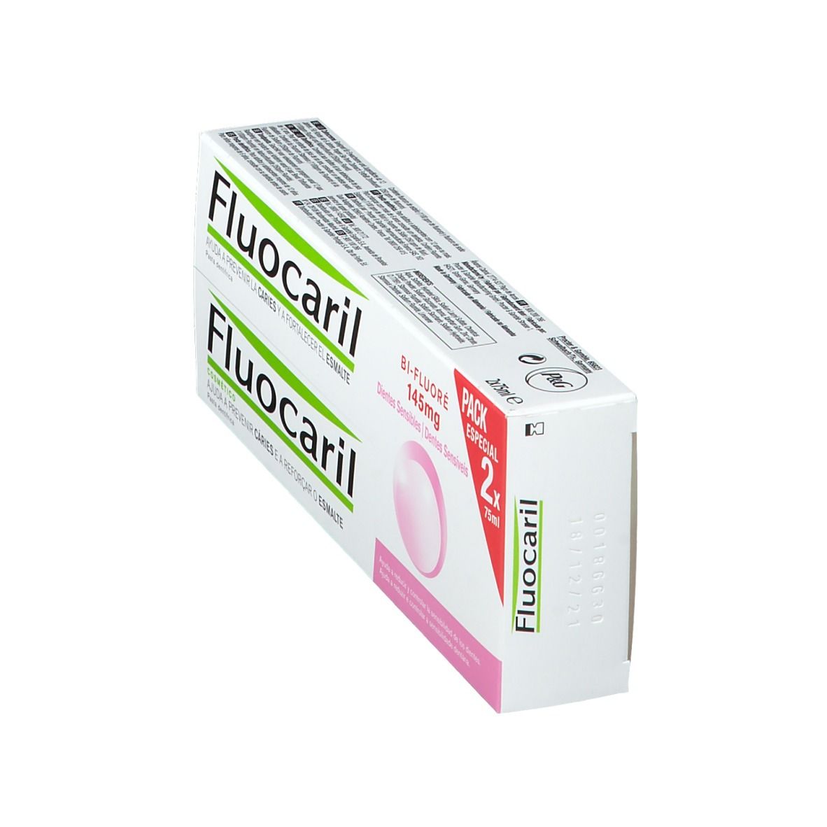 Fluocaril Bi-Fluoré 145 mg dentifrice Dents Sensibles