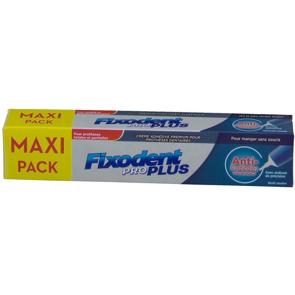Fixodent Pro Plus Anti-Particules