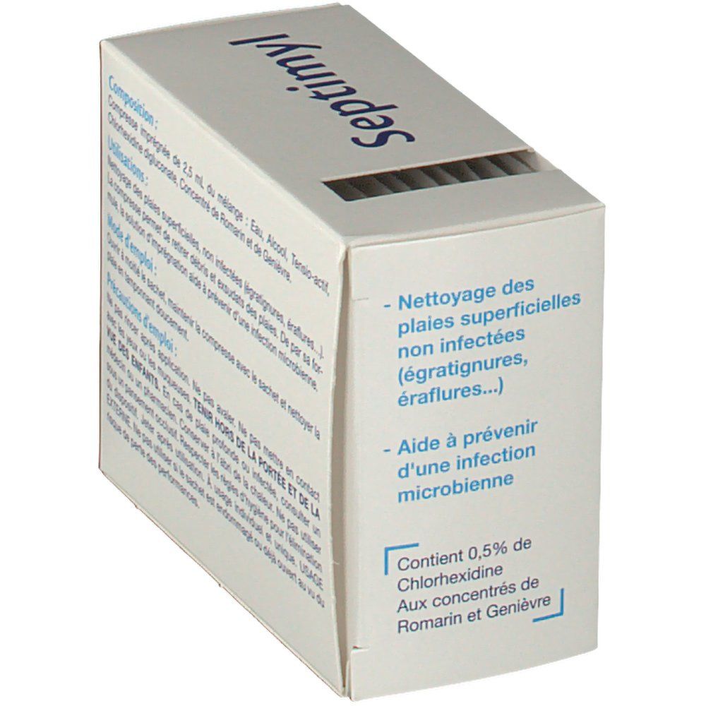 Gilbert Septimyl Compresses nettoyage