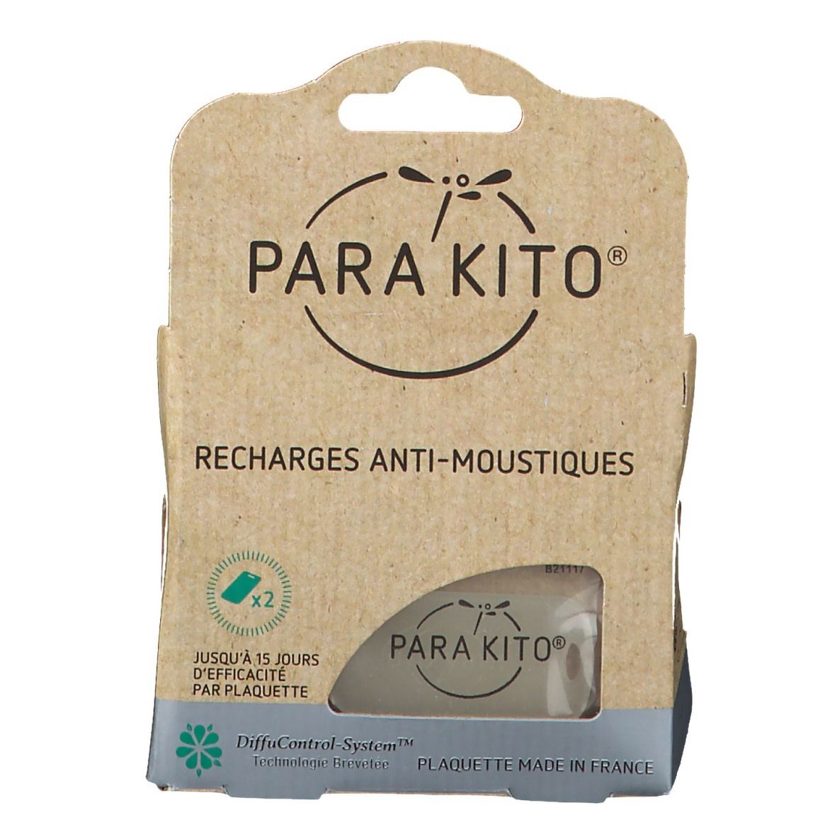 PARA KITO™ plaquettes recharges Anti-Moustiques