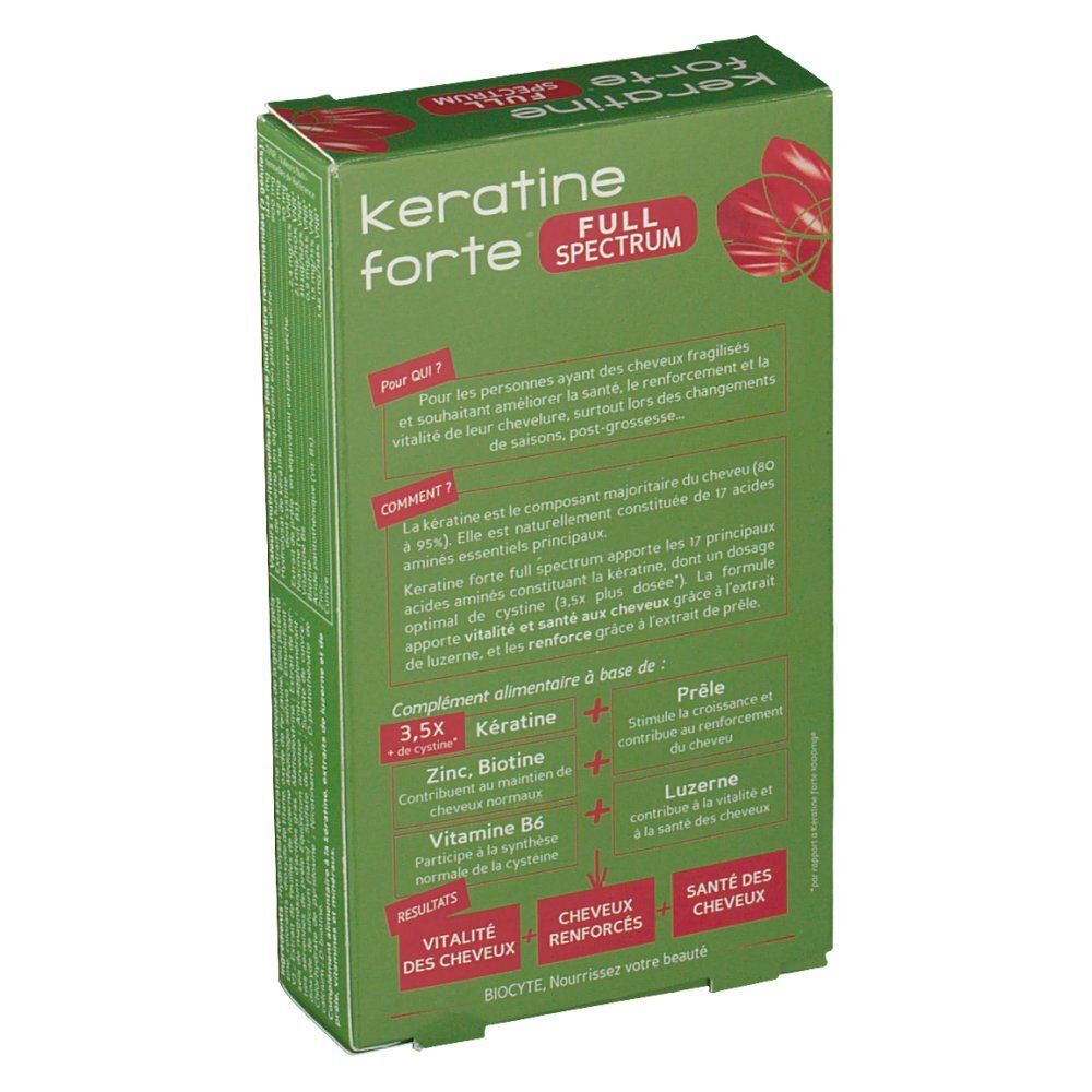 Biocyte Keratine forte® Full Spectrum