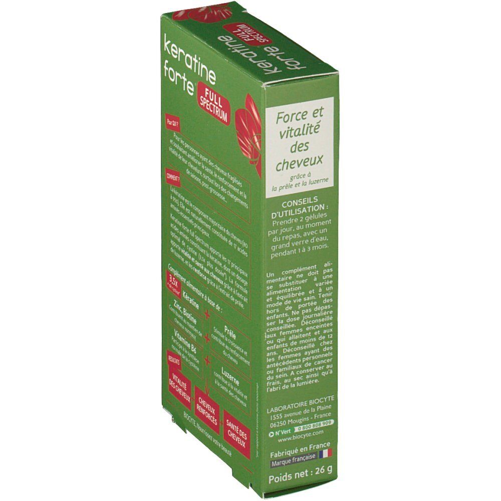 Biocyte Keratine forte® Full Spectrum