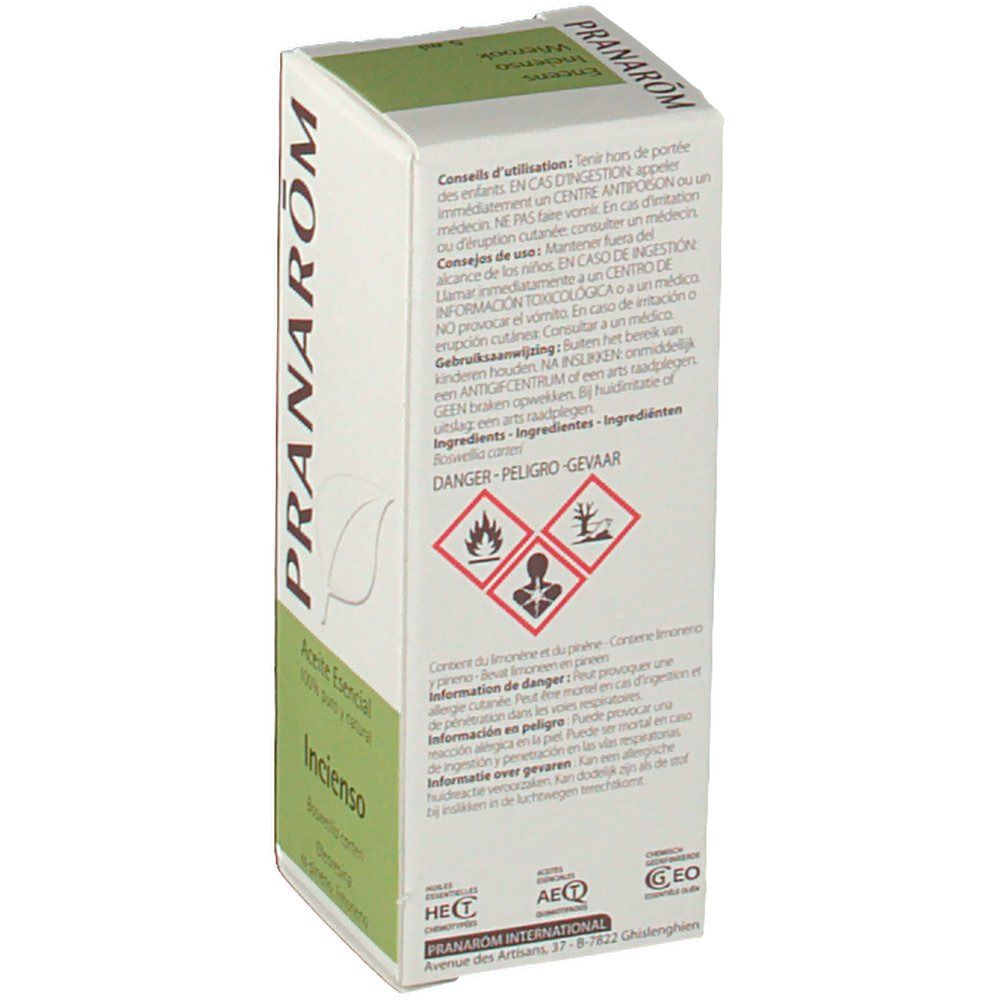 Pranarom Huile Essentielle Encens