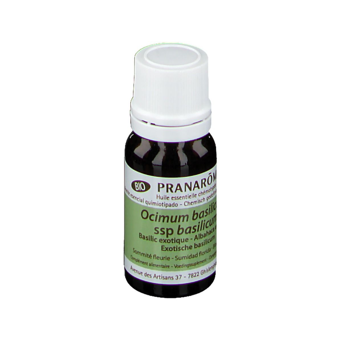 Pranarom Huile Essentielle Basilic exotique Bio