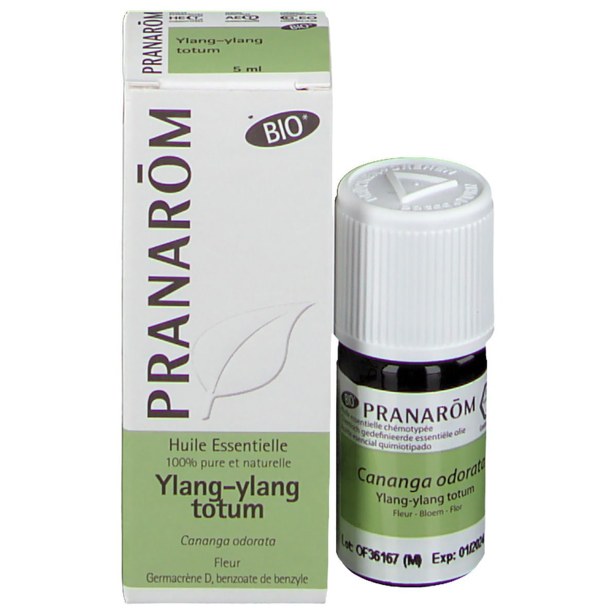 Pranarôm Huile Essentielle Ylang-Ylang Totum Bio 5ml