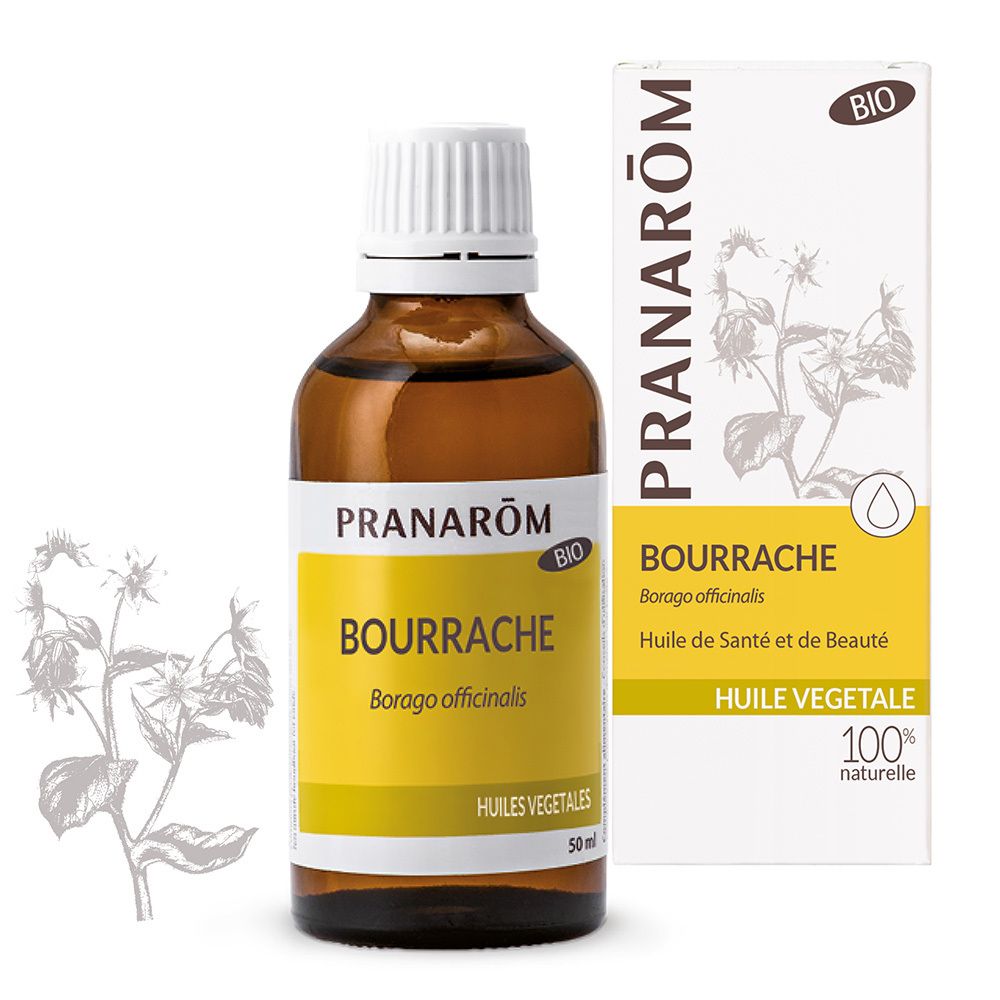 Pranarom Huile Végétale Bourrache Bio