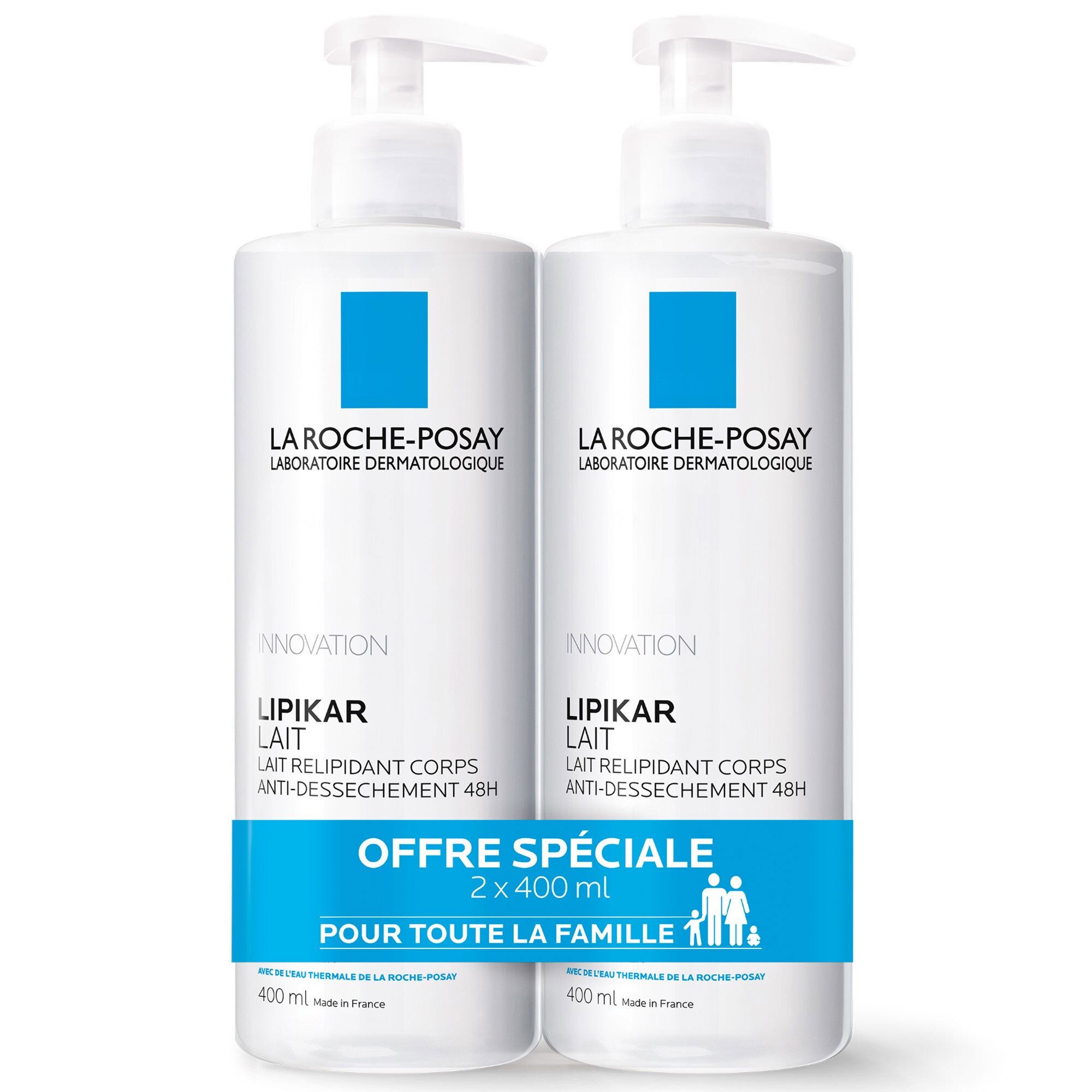 LOT*2 Lipikar Lait relipidant 400 ml