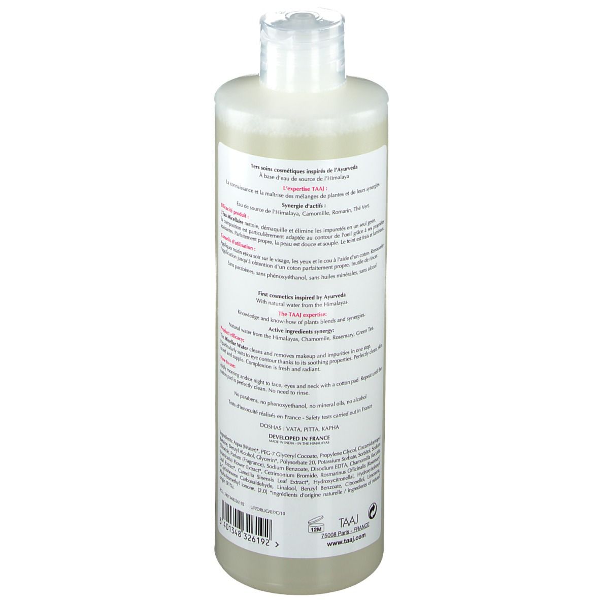 TAAJ Himalaya Eau Micellaire