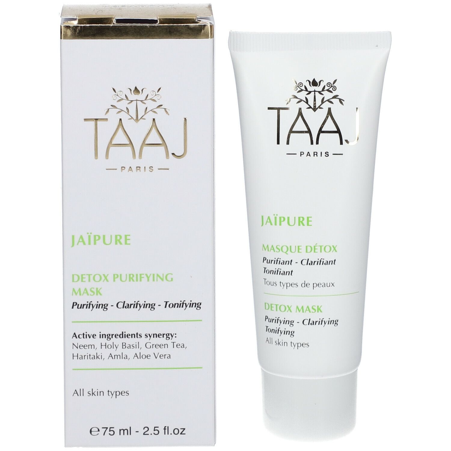 TAAJ Jaïpure Masque détox