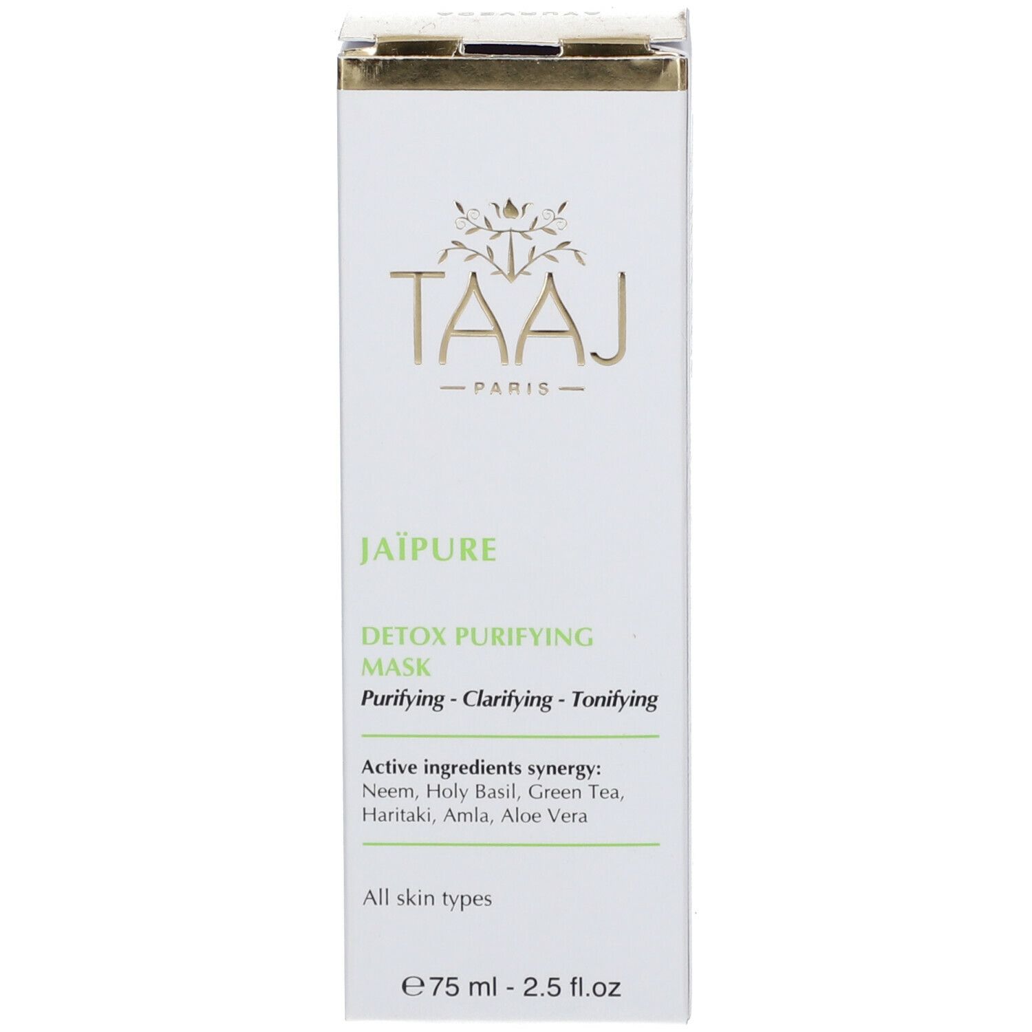TAAJ Jaïpure Masque détox