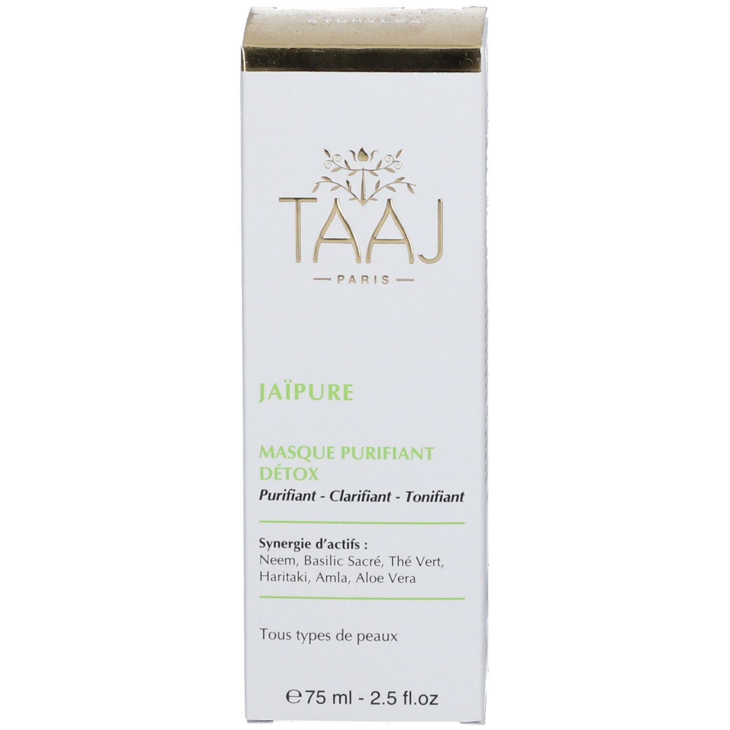 TAAJ Jaïpure Masque détox