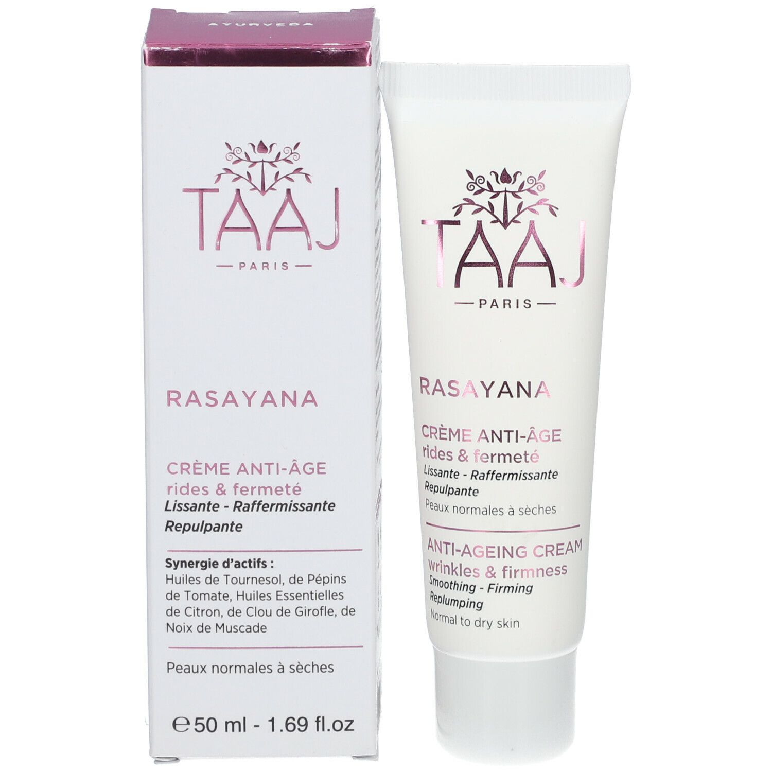TAAJ Rasayana Crème Anti-Âge rides & fermeté
