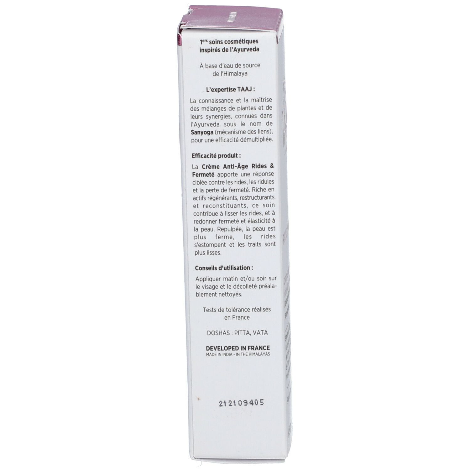 TAAJ Rasayana Crème Anti-Âge rides & fermeté