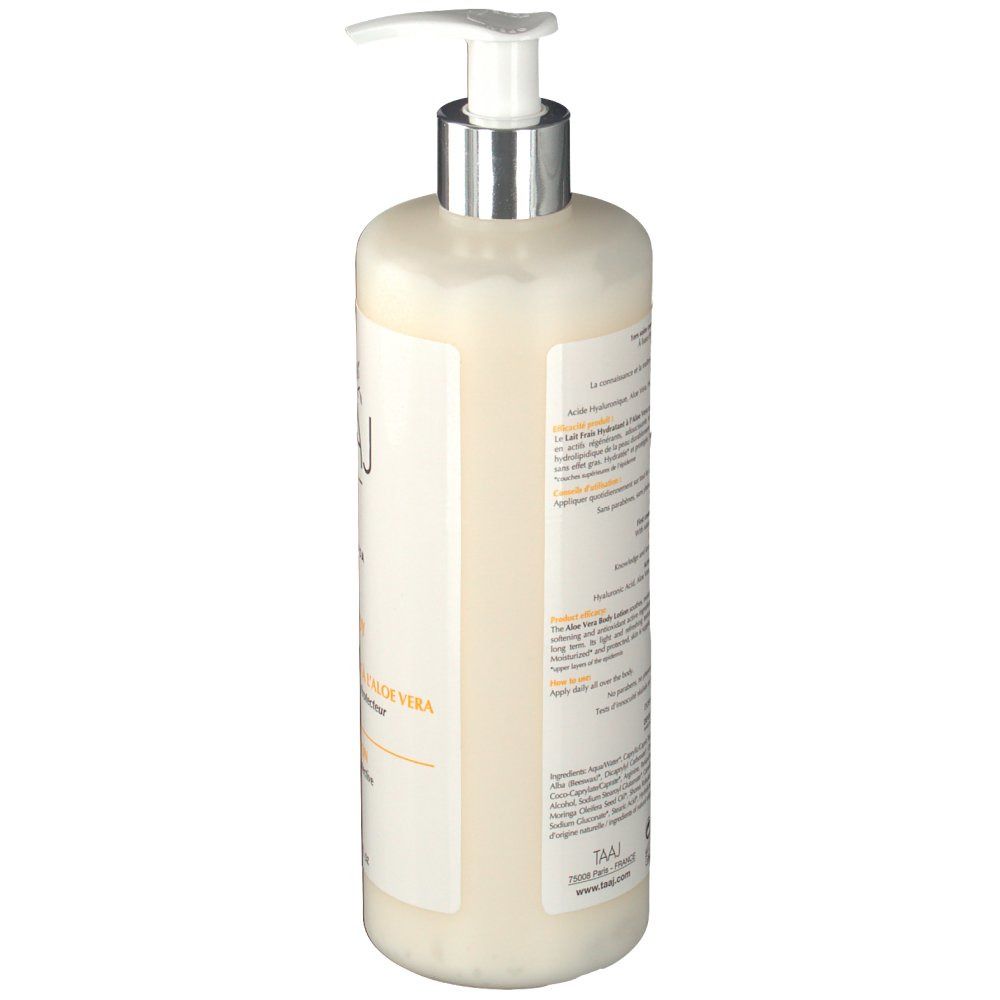TAAJ Abhyanga - Body Lait frais hydratant à l'Aloe Vera