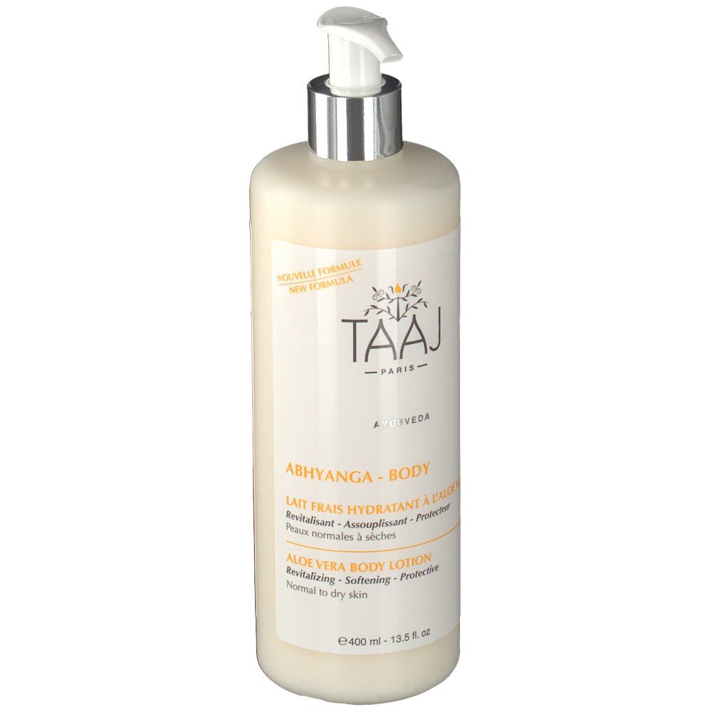 TAAJ Abhyanga - Body Lait frais hydratant à l'Aloe Vera