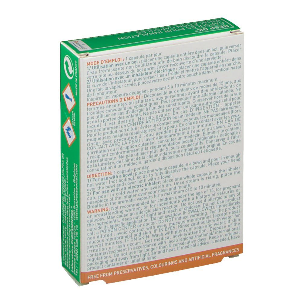 Puressentiel RESP OK® Capsules pour inhalation