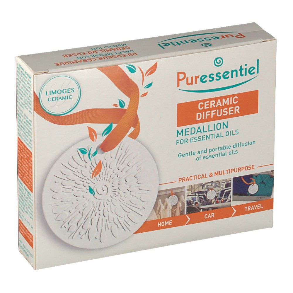 Puressentiel Diffuseur céramique Galet Médaillon