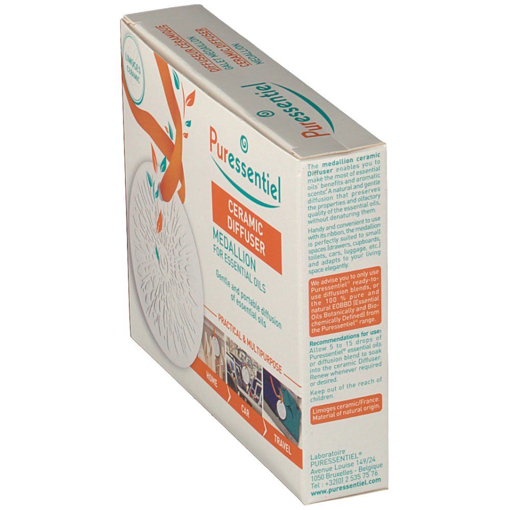 Puressentiel Diffuseur céramique Galet Médaillon