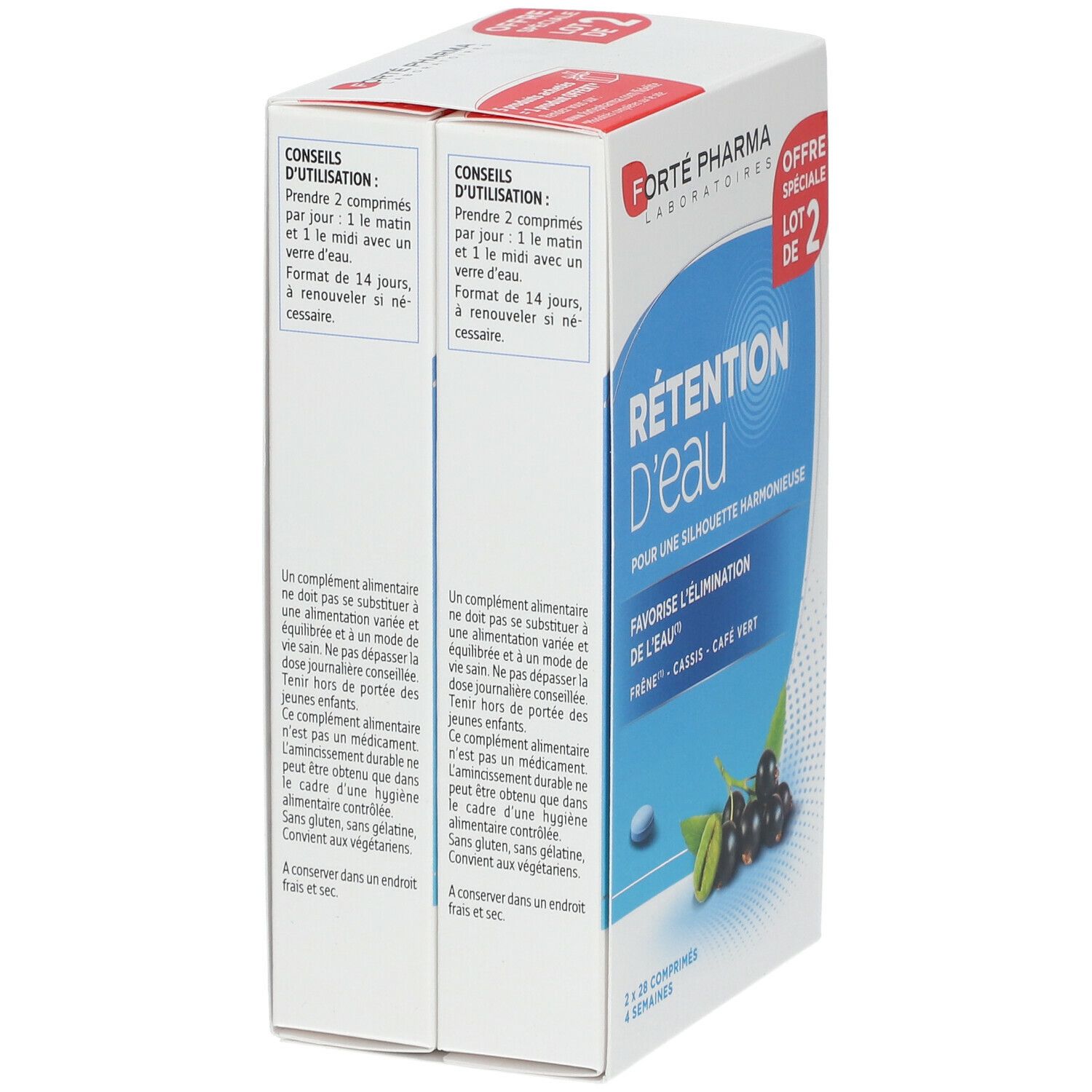 Forté Pharma Minceur Rétention d'Eau 45+