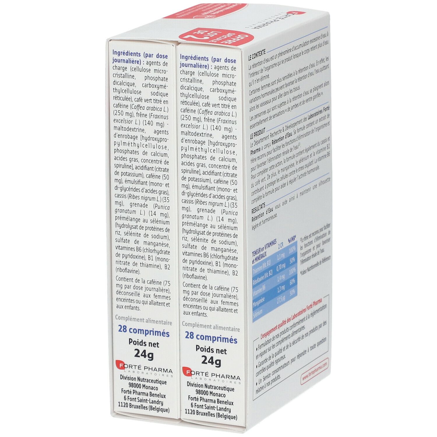 Forté Pharma Minceur Rétention d'Eau 45+