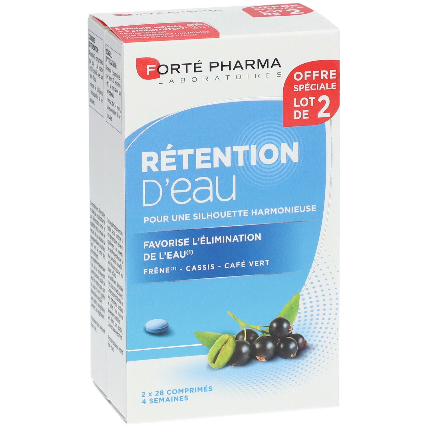 Forté Pharma Minceur Rétention d'Eau 45+