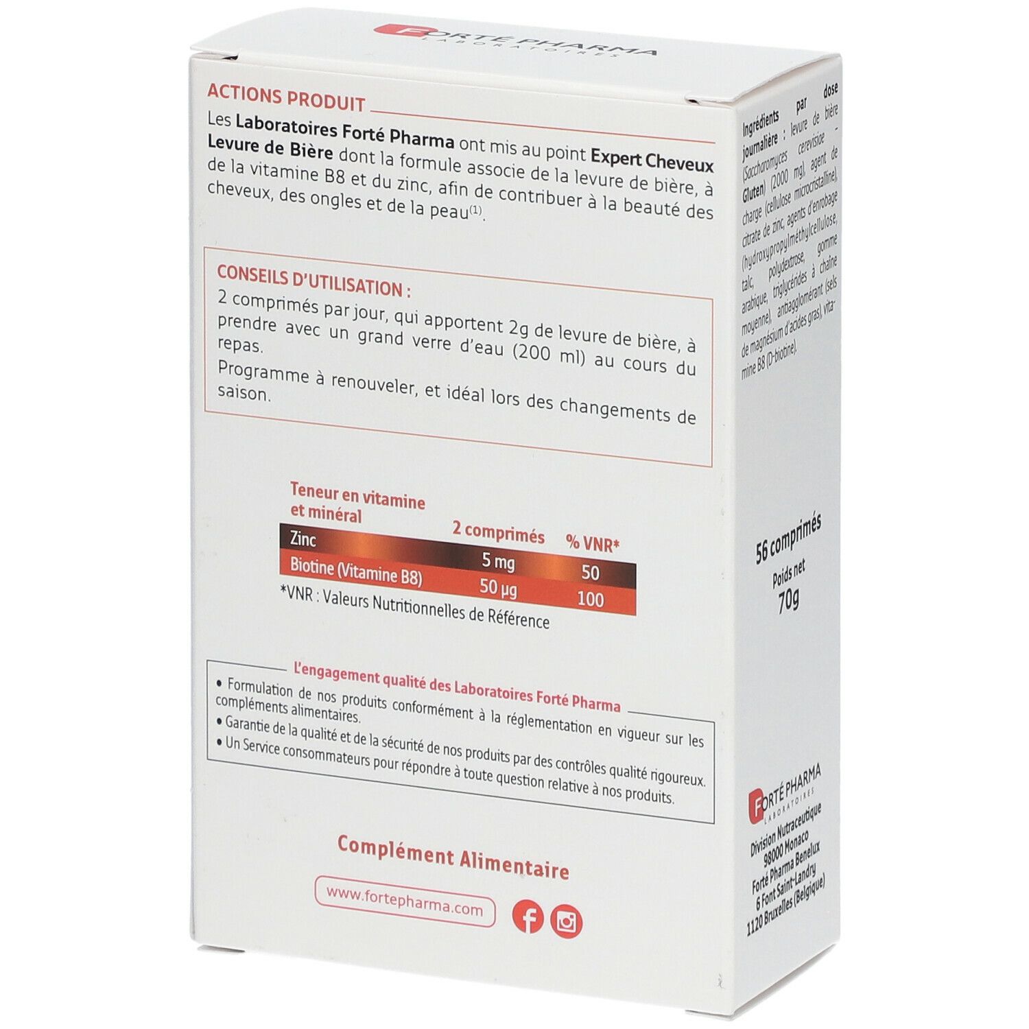 Forté Pharma Levure de Bière 2000